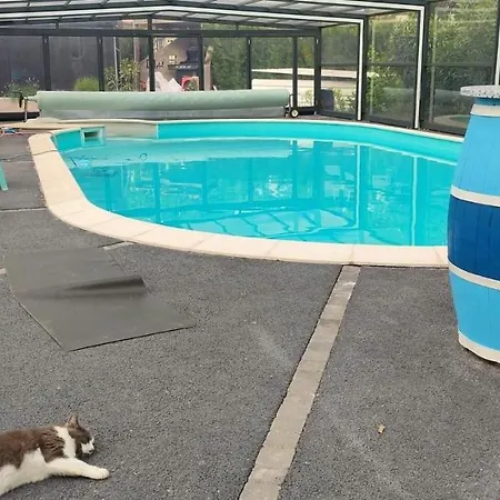 Maison Piscine Chauffee Semesterbostad Puybegon